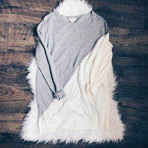 Loft Color Block Tunic